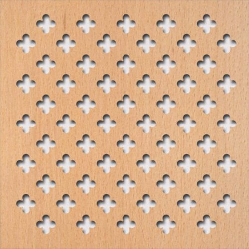 Laccato-Hdf Fiore perforációval 381 Bükk 1400x510x3mm Krono