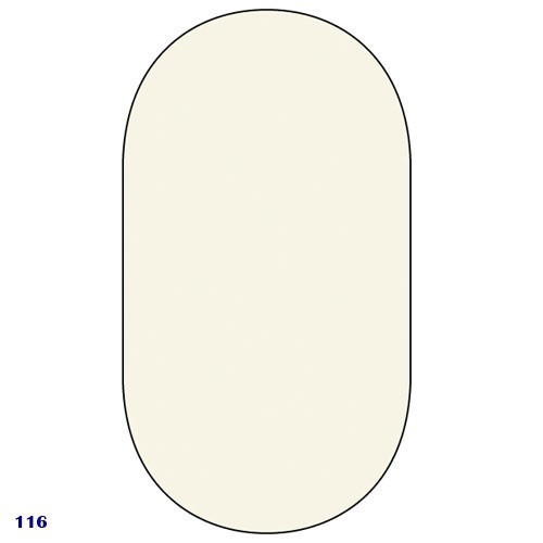 Y116 SM Korpusz fehér sima 2800x2070x16mm