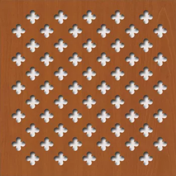   Laccato-Hdf Fiore perforációval 344 Cseresznye 1400x510x3mm Krono