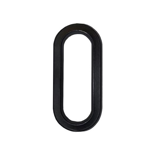 Házszám zamak fekete "0-as"  12x6cm