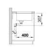 BLANCO SUBLINE 500-U antracit exc.n.