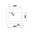 BLANCO SUBLINE 500-U antracit exc.n.