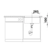 BLANCO SUBLINE 500-U antracit exc.n.