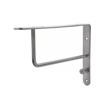 Fali polctartó konzol 220x228 Inox
