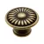 Fogantyú gomb 6022/30 D1 30 Antik Firenze Fém