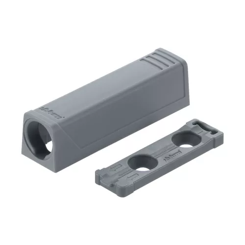 B 956.1201 Tip-on egyenes adapter rövid Szürke