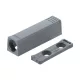 B 956.1201 Tip-on egyenes adapter rövid Szürke