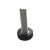 Szintezőcsavar Fekete talp: 14x5mm - szár: M6x23mm