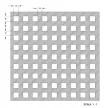 Laccato-Hdf Quadro 8-14 perforációval 8197 Sonoma tölgy 1400x510x3mm