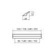Fogantyú A024-160 Aluminium