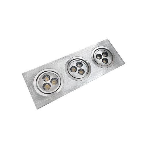 LED MODENA 3x3x1W 230V/12V  Meleg fehér
