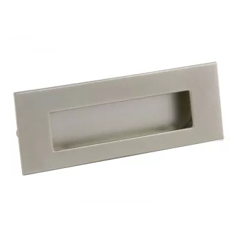   Fogantyú Pesara 96mm süllyesztett szatén króm 157783 tolóajtó kagyló süllyesztett