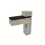 Fali polctartó T 73x67x26mm Szatén Befogó méret 4-45mm