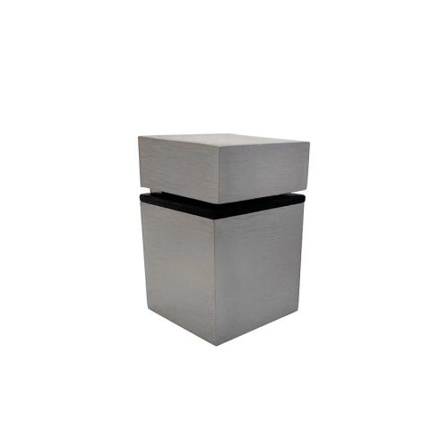 Fali polctartó 30x30x44mm Inox Befogó méret 4-20mm