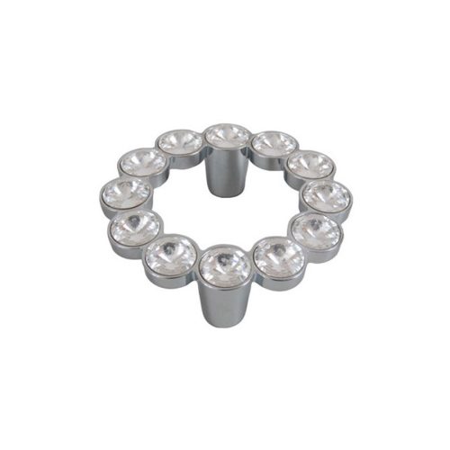 Fogantyú 633.A64.KR02 64 Króm-Swarovski Kristály Fém/Swarovski