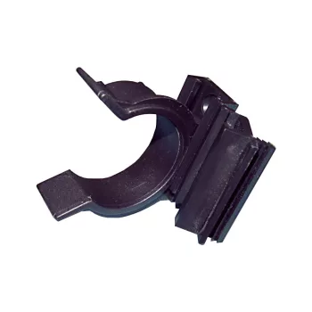   Szintezőláb - lábazatrögzítő klip Fekete műanyag 06.180