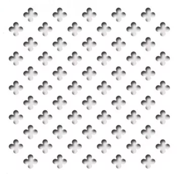   Laccato-Hdf Fiore perforációval Krono 101 Fehér 1400x510x3mm