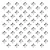 Laccato-Hdf Fiore perforációval Krono 101 Fehér 1400x510x3mm