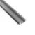 Redőny 1122 Fogantyúprofil 25x8mm 2,6m Ezüst