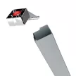 Asztalláb 642 Elitline 700x100x100mm Szálcsiszolt Inox