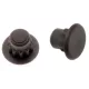 Furattakaró CF03 átm. 10x8 mm Barna műanyag