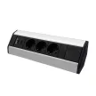 Konnektor dugalj sarokba rögzíthető 3K+2USB GTV