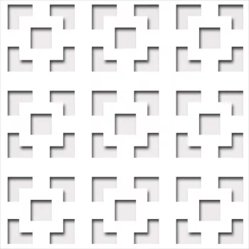   Laccato-Hdf Damasco perforációval Krono 101 Fehér 1400x510x3mm