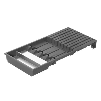   BLegrabox, MerivoBox ZC7M0200 Ambia-line Késtartó 9 késhez inox/Orion szürke
