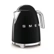 SMEG VÍZFORRALÓ, 50-es évek retro design, 1,7 liter, 2400 W, fekete