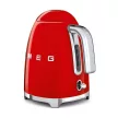 SMEG VÍZFORRALÓ, 50-es évek retro design, 1,7 liter, 2400 W, piros