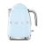 SMEG VÍZFORRALÓ, 50-es évek retro design, 1,7 liter, 2400 W, világoskék
