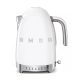 SMEG VÍZFORRALÓ, 50-es évek retro design, 1,7 liter, 2400 W, fehér