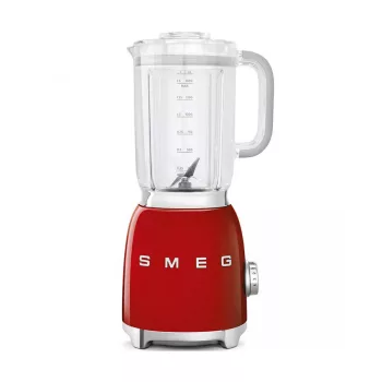   SMEG TURMIXGÉP, 50-es évek retro design, 1,5 liter, 800 W, 4 fokozat, 3 program, piros