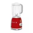 SMEG TURMIXGÉP, 50-es évek retro design, 1,5 liter, 800 W, 4 fokozat, 3 program, piros