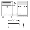 Hailo Pantrybox 600mm-re ráhelyezhető