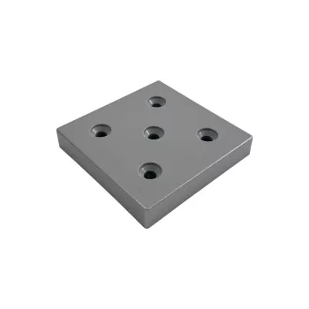   Bútorláb StrongLegs FP006, Edzett műanyag 60x60x10mm Szürke