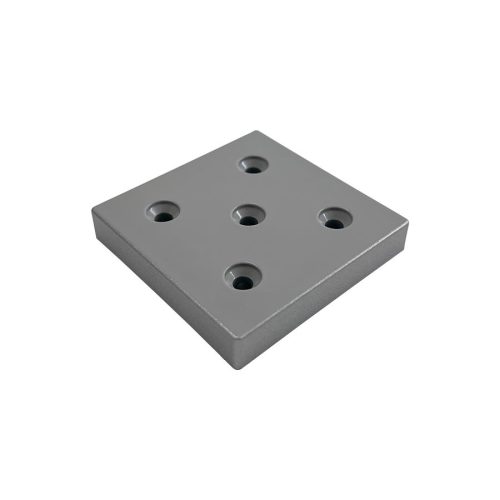 Bútorláb StrongLegs FP006, Edzett műanyag 60x60x10mm Szürke