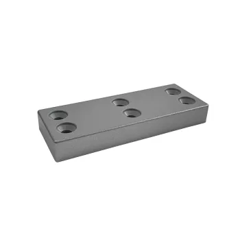   Bútorláb StrongLegs FP007, Edzett műanyag 80x30x10mm Szürke