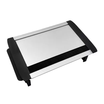   Konnektor Munkalapba Felbillenős-fekvő Kefés 3x220V 277x158x65mm