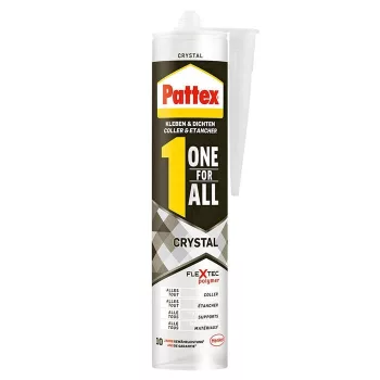   Pattex One for All Crystal polimer építési-szerelési és tükör ragasztó Átlátszó