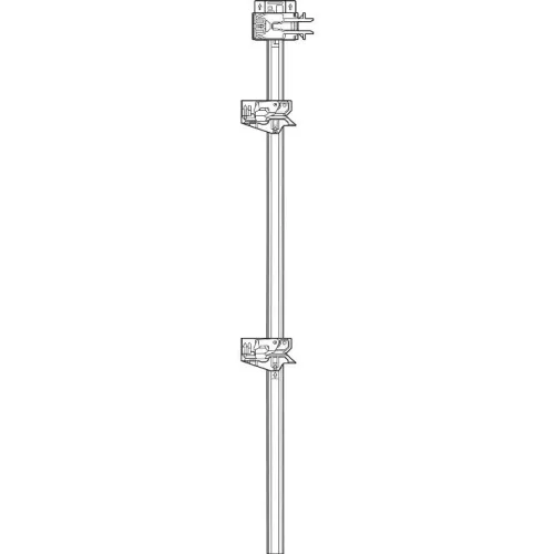 Blum CABLOXX Z80S0542BA M/C központi fiókzár fronton záródó