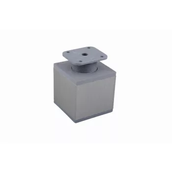   Bútorláb StrongLegs FA012, 60x60x100mm állítható, Nemesacél imitáció