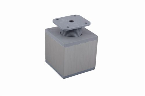 Bútorláb StrongLegs FA012, 60x60x100mm állítható, nemesacél imitáció