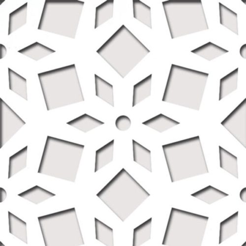 Laccato-Hdf LILY perforációval Krono 101 Fehér 1400x510x3mm