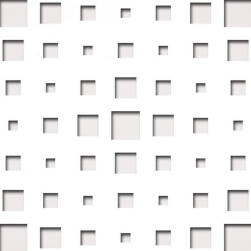 Laccato-Hdf TITAN perforációval Krono 101 Fehér 1400x510x3mm