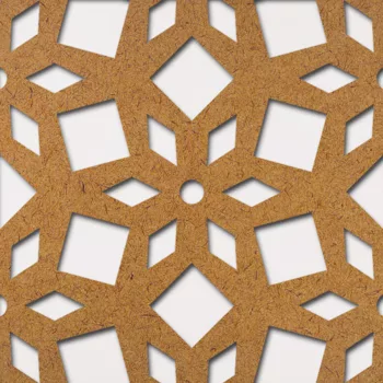 Grezzo natúr Hdf LILY perforációval 1520x605x3mm