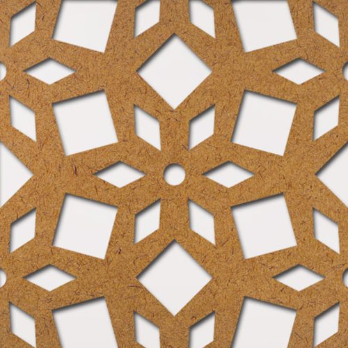 Grezzo natúr Hdf LILY perforációval 1520x605x3mm