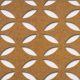 Grezzo natúr Hdf FARFALLE perforációval 1520x605x3mm