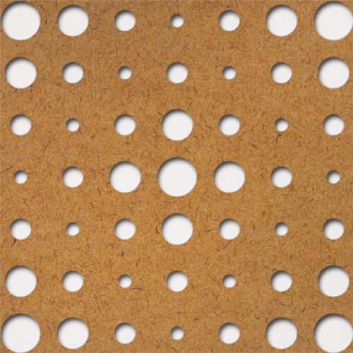 Grezzo natúr Hdf VEGA perforációval 1520x605x3mm