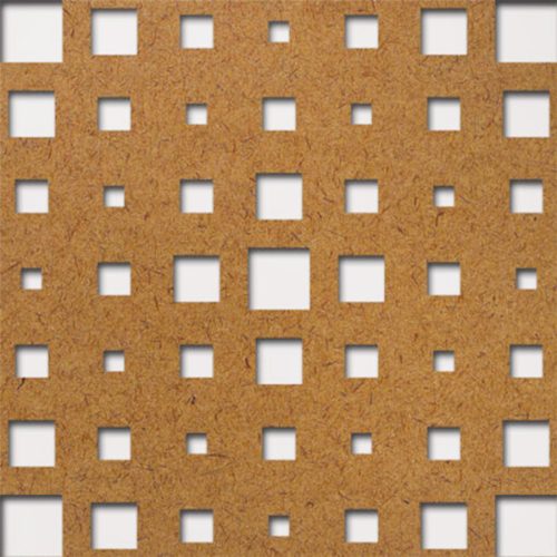 Grezzo natúr Hdf TITAN perforációval 1520x605x3mm